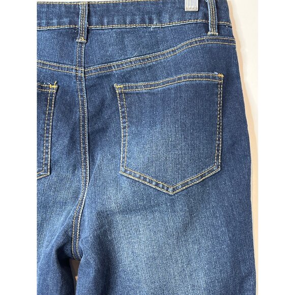 GB Jeans High Rise Skinny Blue Stretch Side Stripe Denim Pants Size 13 NWT - Picture 9 of 9